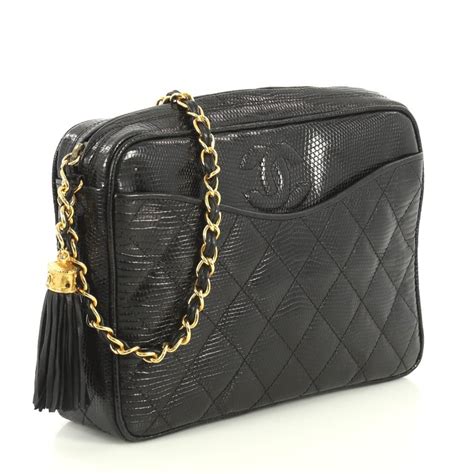 chanel vintage tassel camera bag|More.